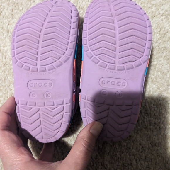 Kids Purple Clogs - Picture 5 of 6